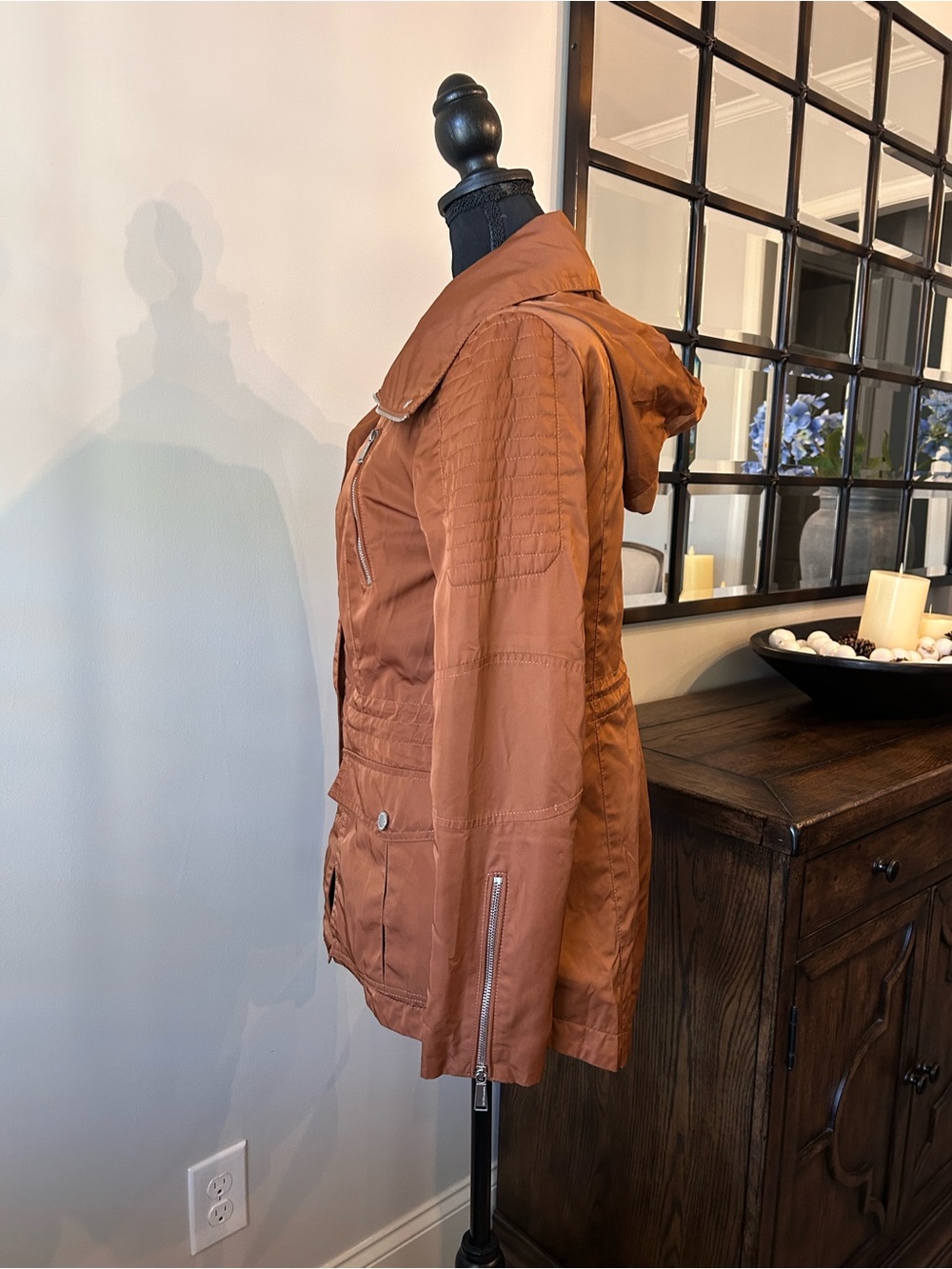 BCBGeneration utility rain jacket - Picture 4 of 7